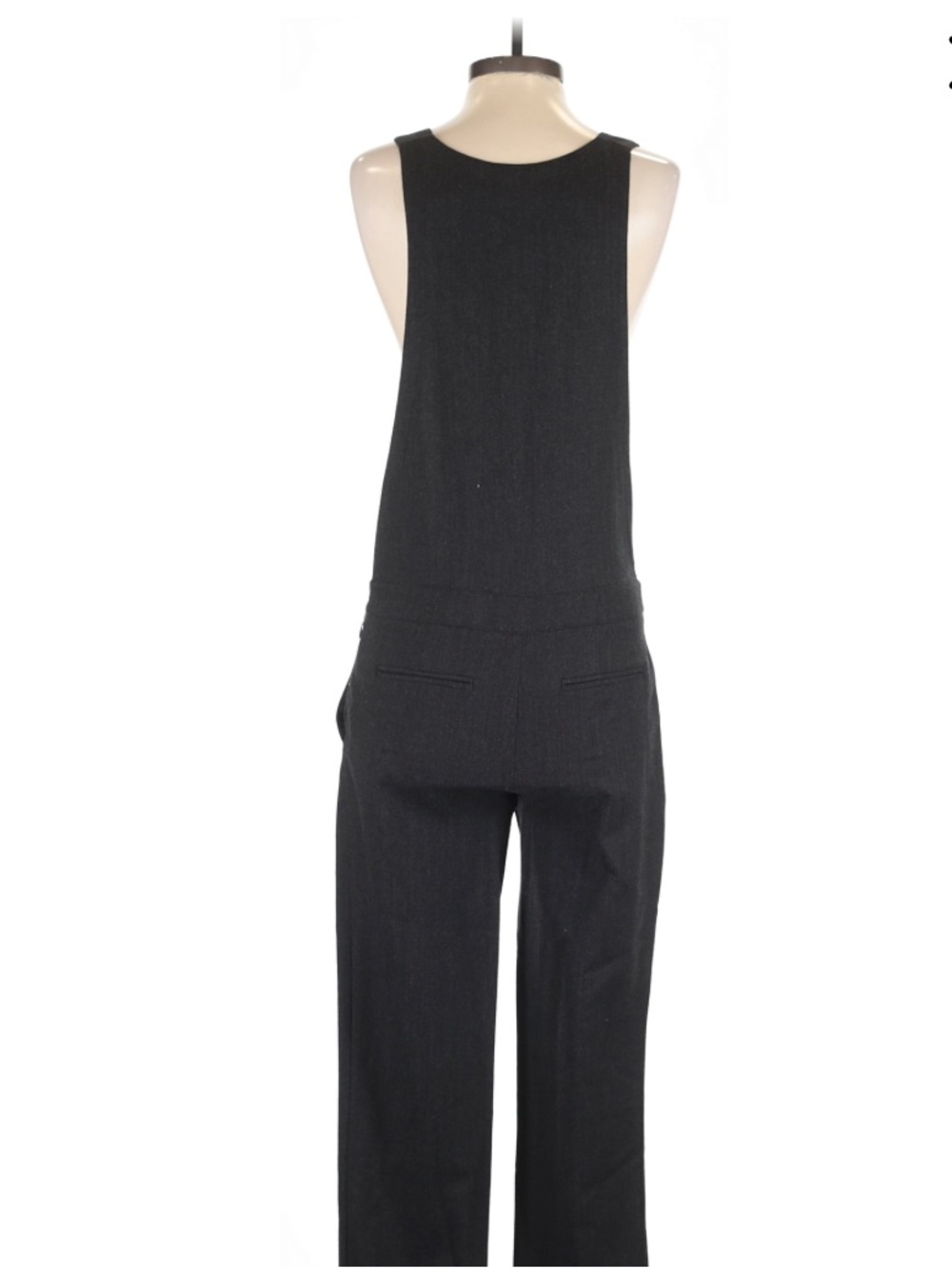 Club Monaco Black Straight-Leg Jumpsuit